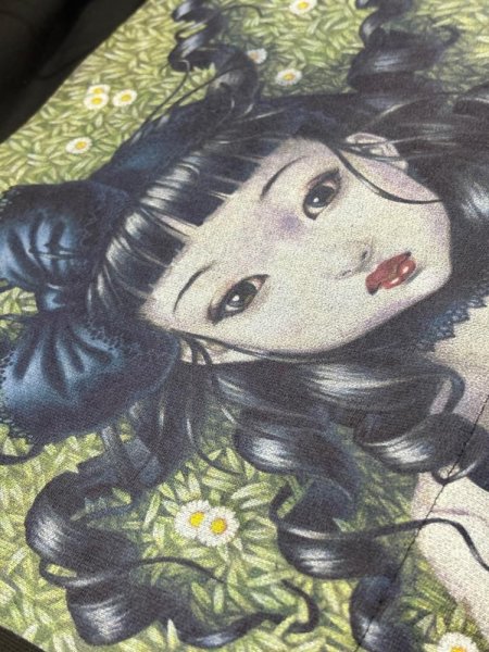 画像3: KIDILL 26AW GRAVE ROBBER PULLOVER SWEAT ARTWORK BY TREVOR BROWN BLACK (3)