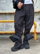 画像6: beauty:beast　Magarimono_collabo Sack Back Boots-2 / COTTON BLACK (6)
