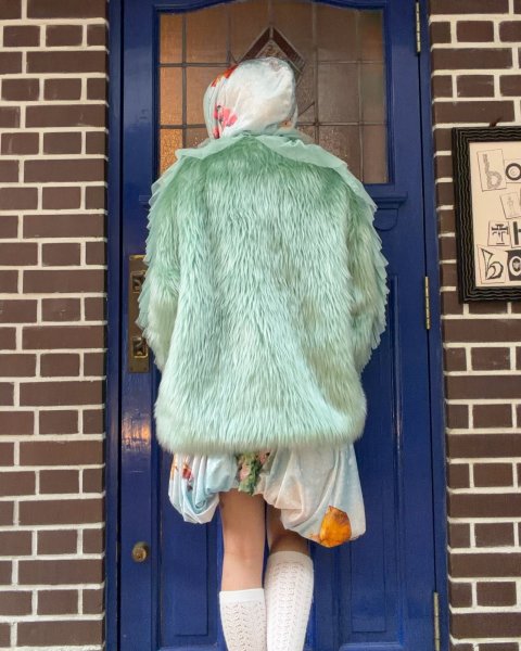 画像10: pays des fées Flower eye asymmetry balloon skirt (10)