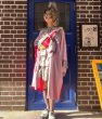 画像6: KIDILL 24SS　KL815 DESTROY LAYERED SHIRT　PINK OVERDYE (6)