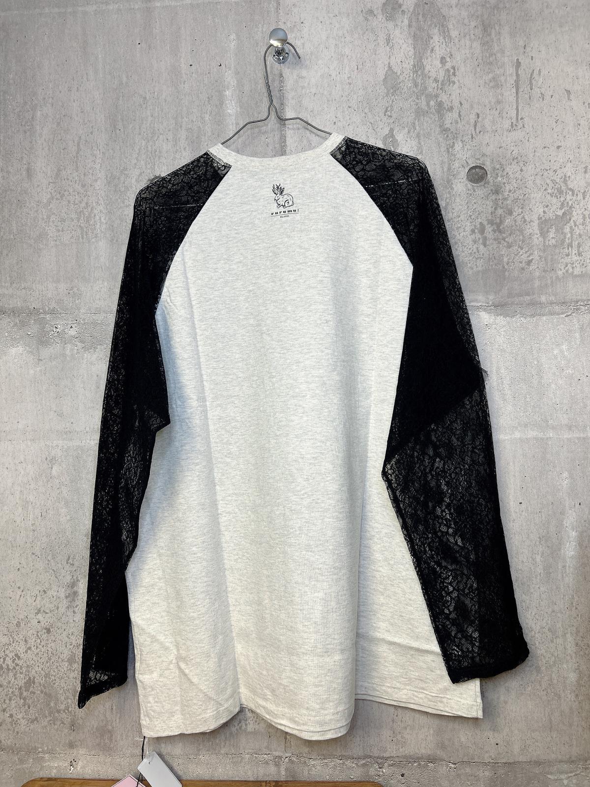 rurumu: lace up emb PT ホワイト