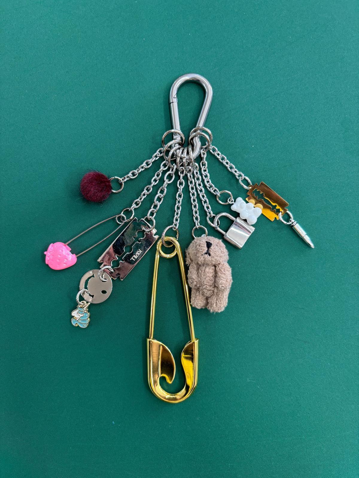 KIDILL 25AW KL1033 PUNK KEY CHARM - boys in the band