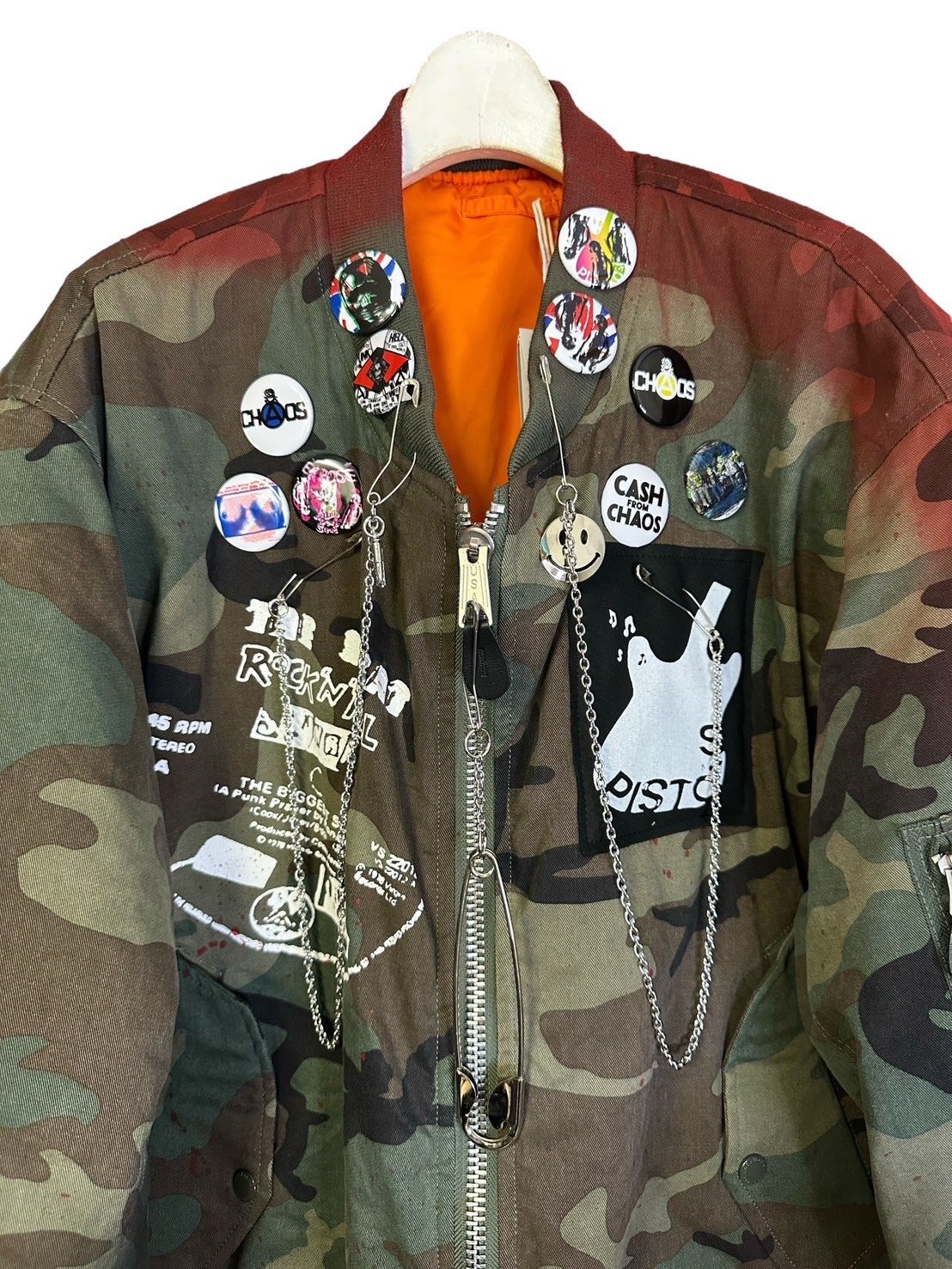 KIDILL KL996 BOYS FRESH ANARCHY MA-1 JACKET FOSTEX GARMENTS