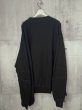 画像3: Azuma GHOST CLOTH SWEATSHIRT BLACK (3)