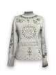 画像1: rurumu: 23AW tattoo motif highneck sweater (small) off white (1)