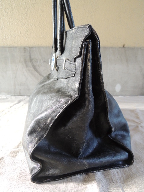 LAB RAT x blackmeans Leather Bag BLK - boys in the band