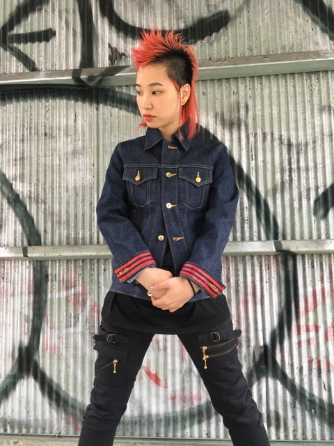 名作】Blackmeans Hiroshima black denim 熱