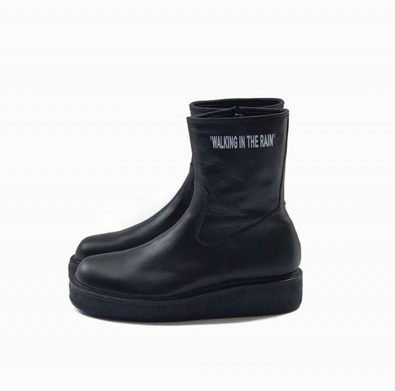 KIDS LOVE GAITE RUBBER SIDE ZIP BOOTS - boys in the band