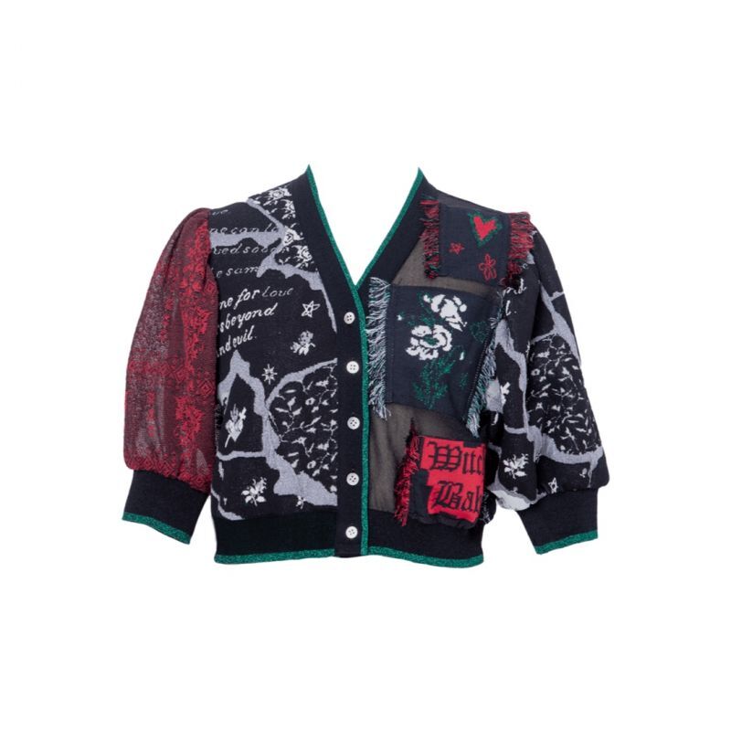 rurumu: 2021SS symbiosis knit cardigan-