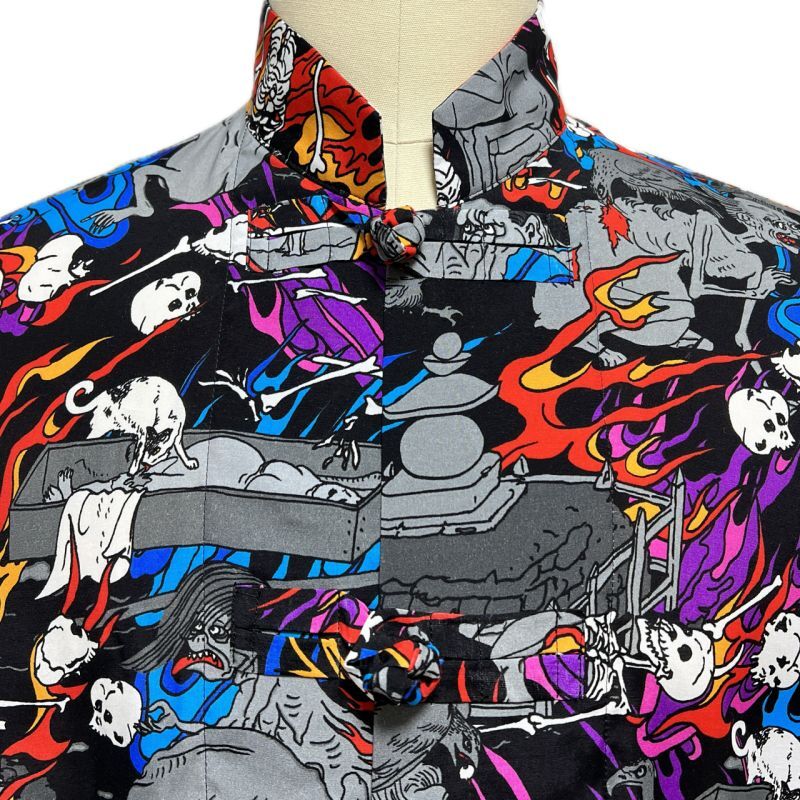 KIDILL 24SS KL802 KUNG-FU SHIRT HUNGRY GHOST - boys in the band